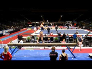 Jordyn Wieber - Balance Beam - 2012 AT&T American Cup Podium Training