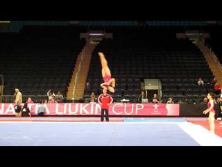 Jordyn Wieber - Floor Exercise - 2012 AT&T American Cup Podium Training