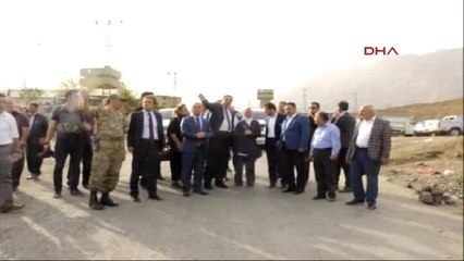 Hakkari AK Parti'li Kan, Şemdinli'de Teröristlerin Vurduğu Sığınmacılarla Görüştü