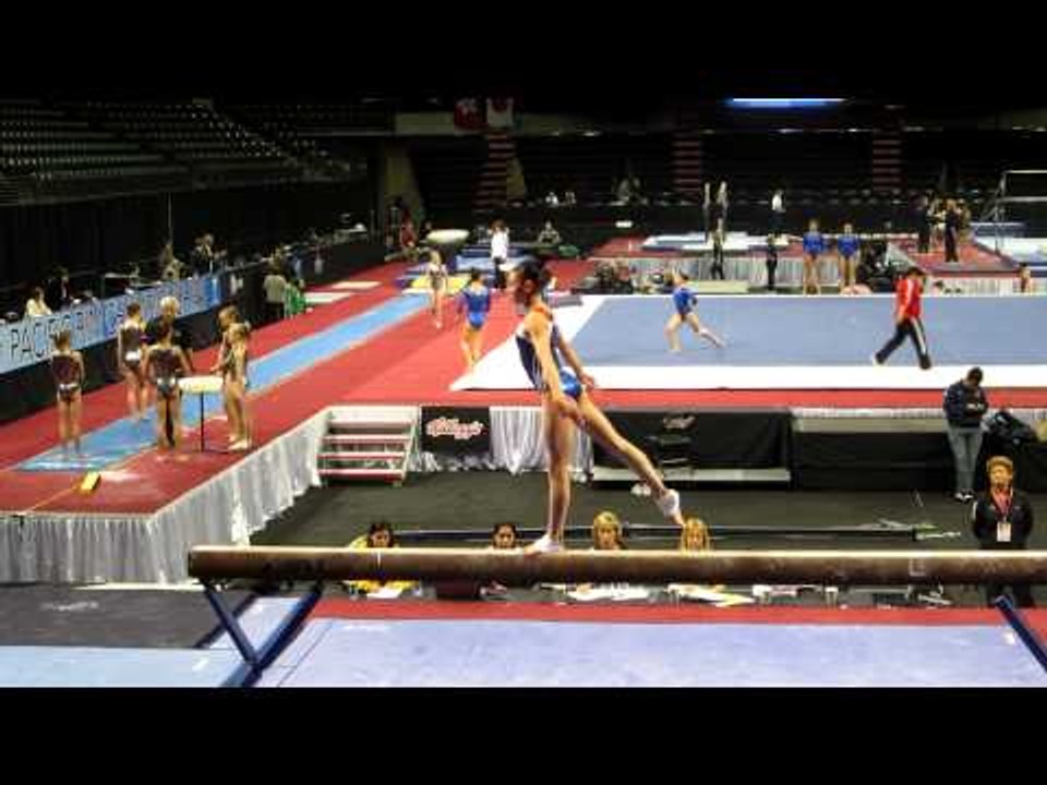 Kyla Ross - Balance Beam - 2012 Kellogg's Pacific Rim Championships Podium Training