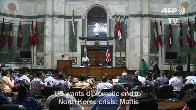 US wants diplomatic end to North Korea crisis: Mattis