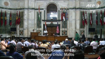 US wants diplomatic end to North Korea crisis: Mattis