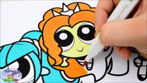 My Little Pony Color Swap Powerpuff Girls Dazzlings Transforms Surprise Egg and Toy Collector SETC