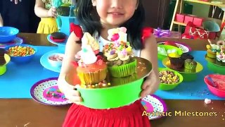 Little Chef Baking Party! Cupcake Decorating Party , kids baking and cooking