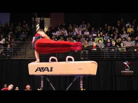 Chris Brooks - Pommel Horse - 2012 Kellogg's Pacific Rim Championships
