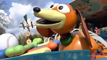 Slinky Dog Zigzag Spin - Disneyland Paris HD Complete Ridethrough Toy Story Playland