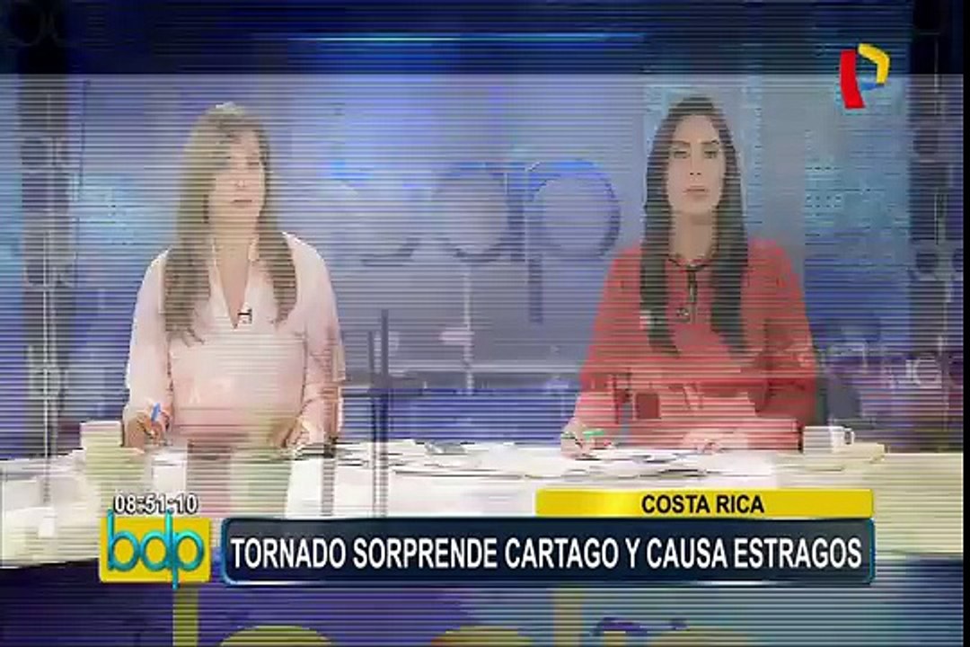 Costa Rica: tornado sorprende y causa estragos en Cartago