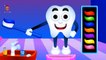 Learn Colors for Children with Baby Teeth | Wooden Throwing Rings Toy | Kids Educational Videos