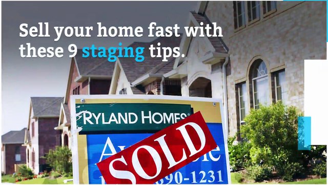 Sell your home fast with these 9 staging tips