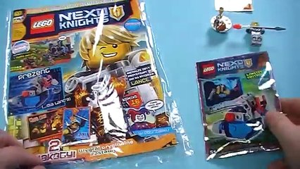 Magazyn LEGO NEXO KNIGHST nr 2/2016 + prezent odrzutowy wierzchowiec Lancea