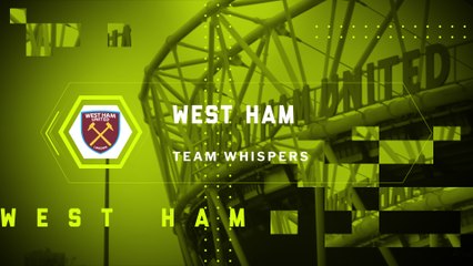 Télécharger la video: Team Whispers: West Ham (26.09.2017) | FWTV