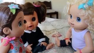 Baby Alive Molly Faces Her Fear & Gets SHOT! - toy heroes baby alive videos