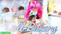 DIY - How to Make a Doll Bakery - Handmade - Doll - Crafts