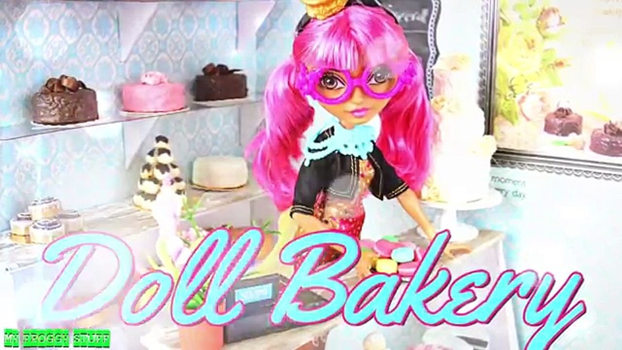 DIY - How to Make a Doll Bakery - Handmade - Doll - Crafts
