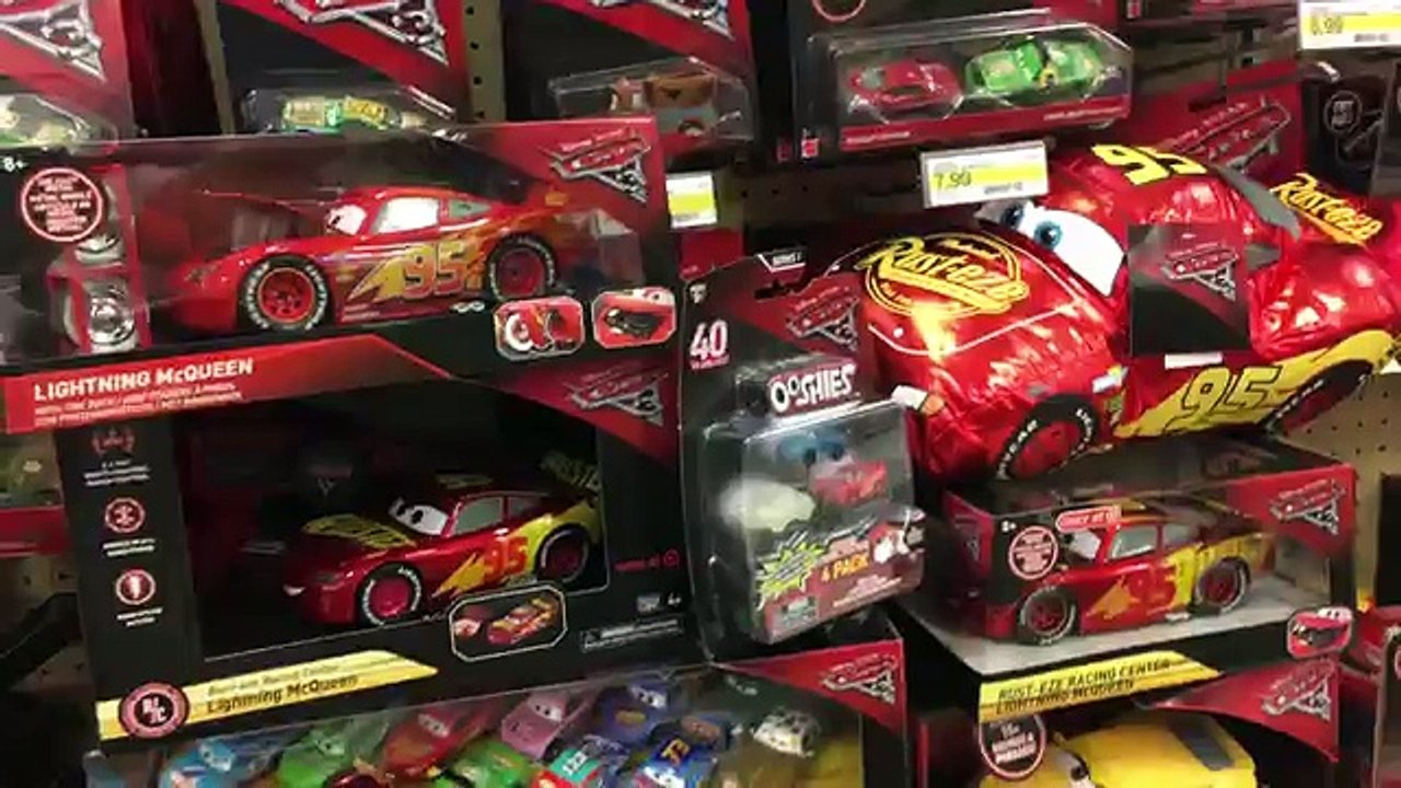 New Cars 3 Toys Hunting 100+ Disney CARS 3 Ultimate McQueen Rust-eze RAcing Center Target Exclusive