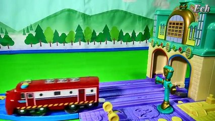 プラレール チャギントン おしゃべりトンネルセット#1 Plarail Chuggington Talking Tunnel Set #1 [English Subs]