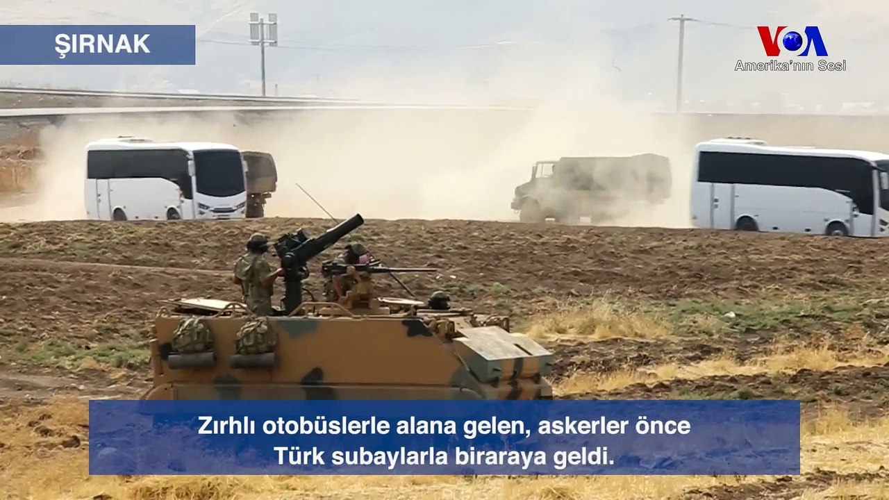 Sınırdaki TSK Tatbikatına Irak Askerleri de Katıldı