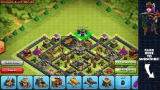 POST UPDATE Town Hall 9 Farming/Hybrid Base - Clash of Clans