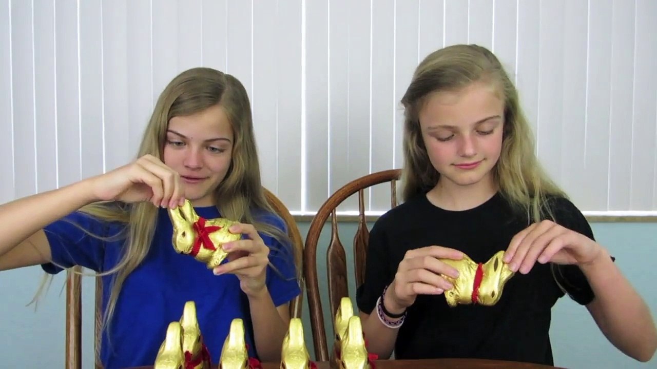 Chocolate Rabbit Roulette Challenge ~ Jacy and Kacy