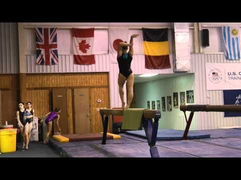 Bridget Sloan - Uneven Bars/Balance Beam - April National Team Camp