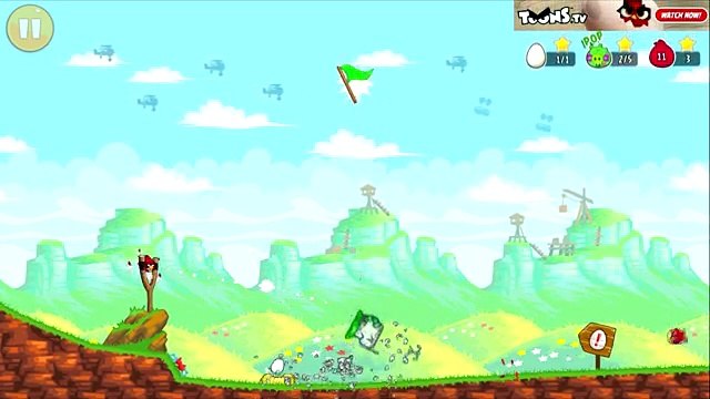 Angry Birds - REDS MIGHTY FEATHERS (Protect the Egg) - 3 stars Part 2