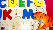 Lets Learn ABC Alphabets with Wooden Puzzle -Melissa & Doug-Easy Learning for Children n Toddlers