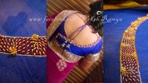 Latest Saree Blouse designs for silk sarees