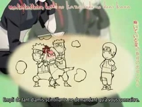 Naruto Shippuuden générique de fin n° 3 vostfr