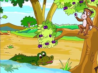 Monkey & Crocodile || Short Stories for Kids