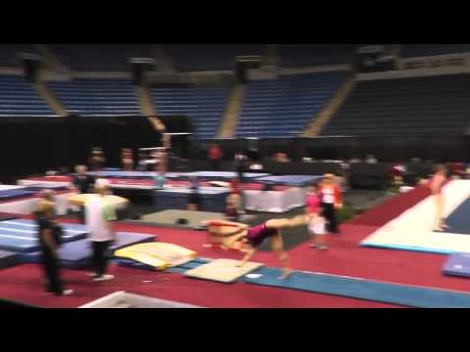 Aly Raisman - Vault - 2012 Visa Championships Podium Training