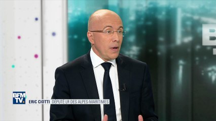 Discours de Macron sur l'Europe: "Il se rêve en président jupitérien de l'Europe", estime Ciotti