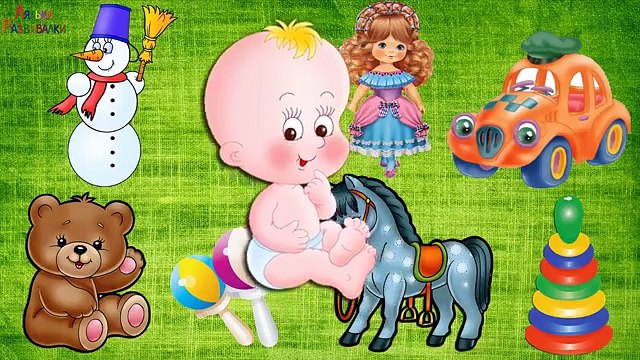 Продукты Первые слова для малышей в картинках Учим слова Обучающее видео. Poznavashkin TV