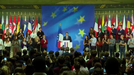 Macron propõe 'força comum de intervenção' europeia