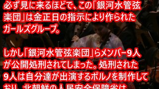 【北朝鮮】初のガールズグループ9人が火炎放射で公開処刑されてしまう