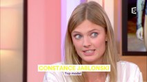 Constance Jablonski, le plus grand top français - C à Vous - 26/09/2017