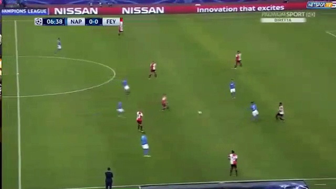 Lorenzo Insigne GOAL HD - Napoli 1-0 Feyenoord 26.09.2017