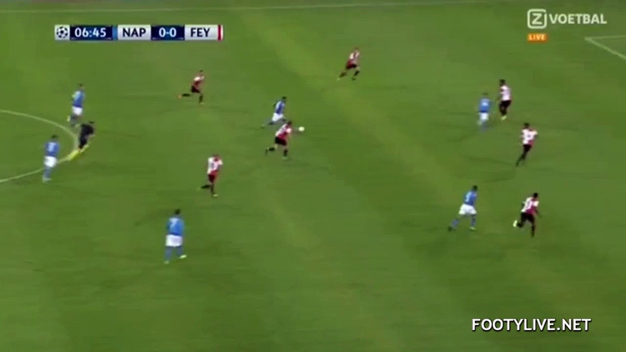 Lorenzo Insigne  Goal HD - Napoli 1 - 0	 Feyenoord 26.09.2017 HD