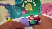 ARIEL Little Mermaid Fisher Price Little People Disney Princess Ariels Castle Toy Playset