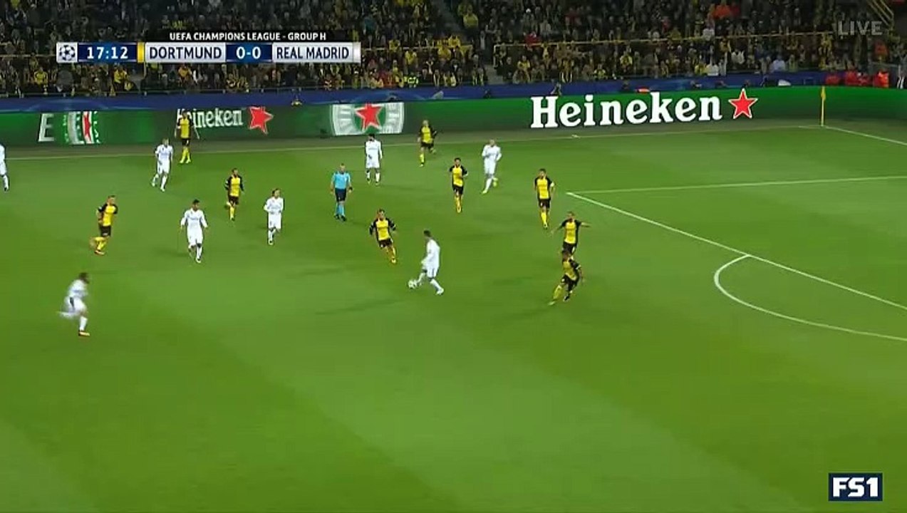 Gareth Bale Super Goal HD - Dortmund 0-1 Real Madrid 26092017