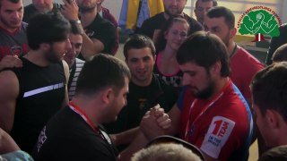 EuroArm2017 backstage - Zhoh VS Saginashvili VS Kvikvinia