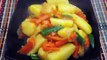 Ethiopian Food - Potato & Carrot Alicha Recipe Mild Vegan stew Amharic English Injera