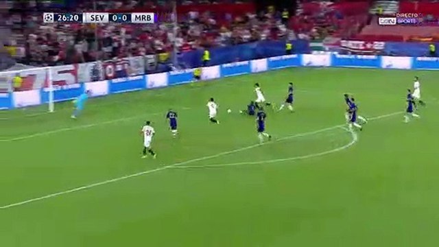 Wissam Ben Yedder Goal HD - Sevilla 1-0 Maribor 26.09.2017