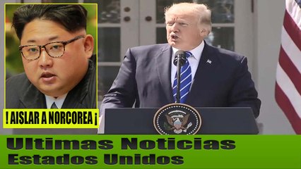 Trump está "totalmente preparado" para una opción militar "devastadora" contra Pionyang