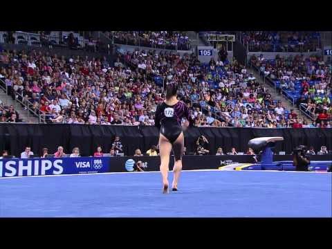 Jordyn Wieber - Floor - 2012 Visa Championships - Women - Day 1