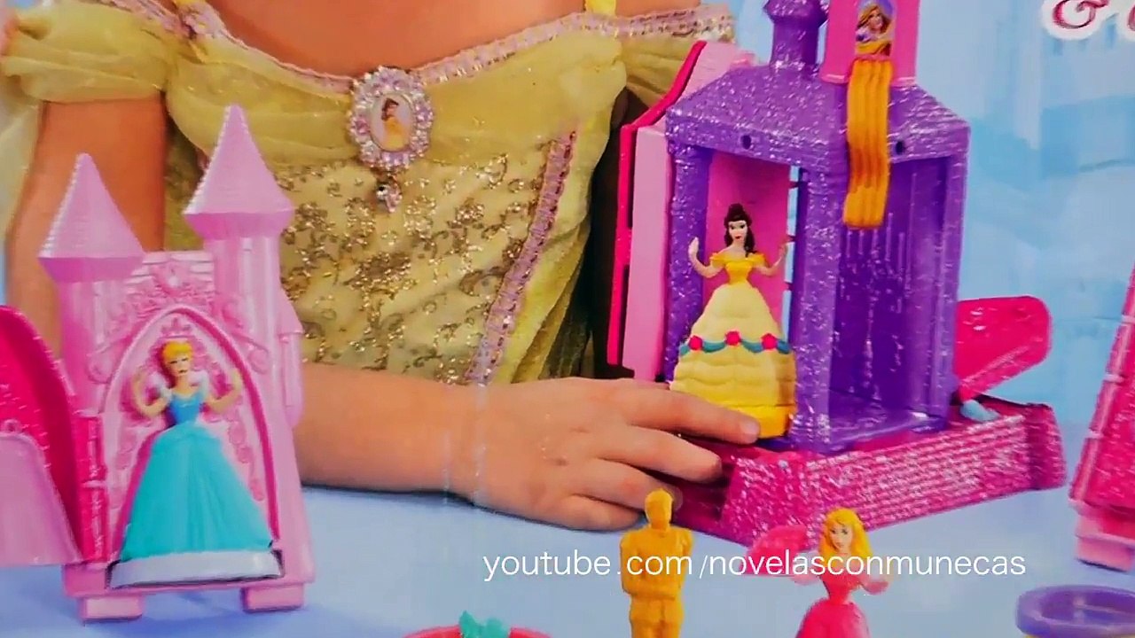 Juguetes de Play Doh para hacerles vestidos de plastilina a las Princesas de Disney