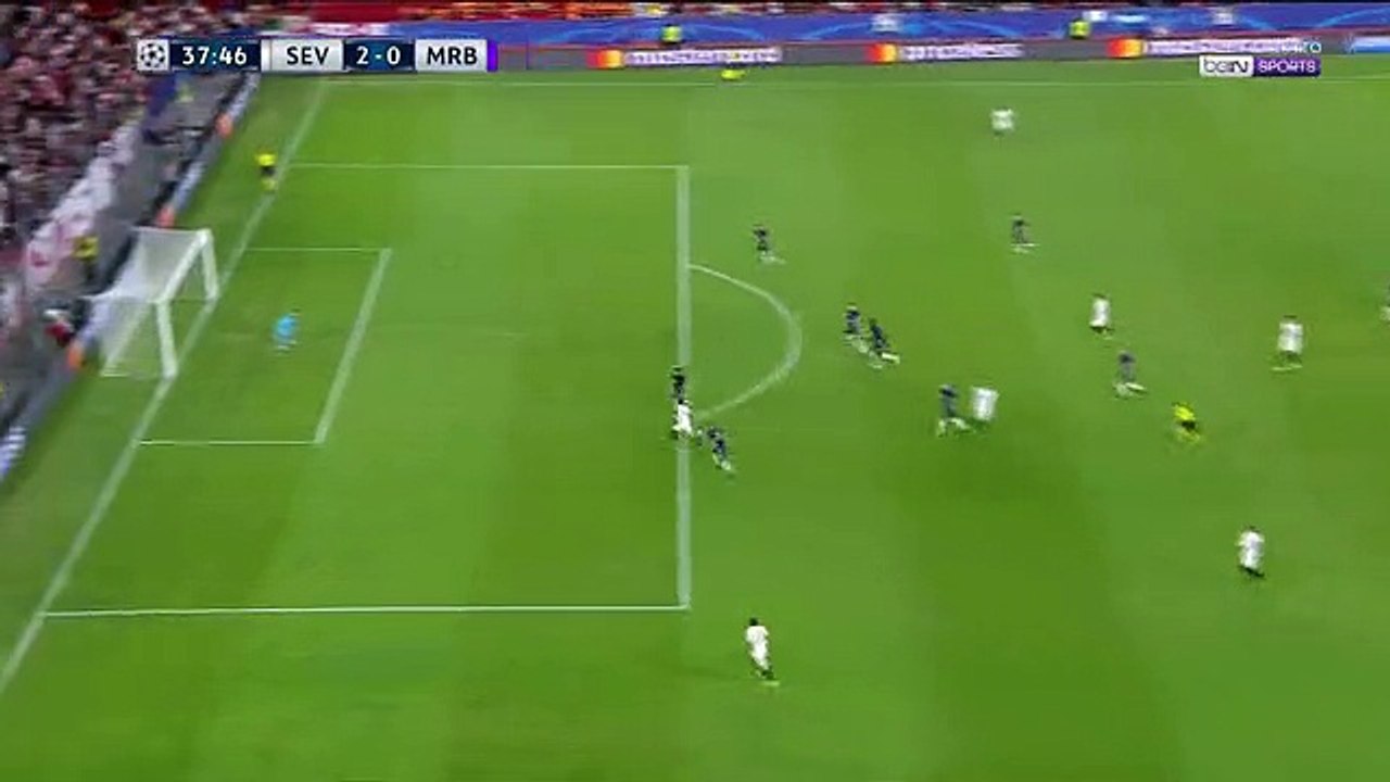 Wissam Ben Yedder Second GOAL - Sevilla	2-0	Maribor 26.09.2017