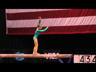 Abigail Milliet -- Balance Beam -- 2012 Visa Championships -- Sr. Women -- Day 2