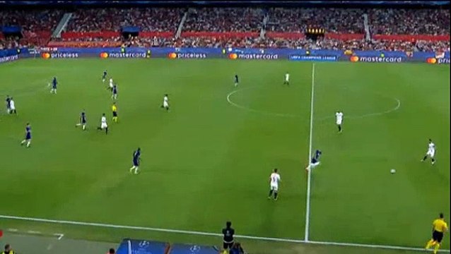 Sevilla 2 - 0 Maribor 26/09/2017 Wissam Ben Yedder Super Goal 38' HD Full Screen Champions League .