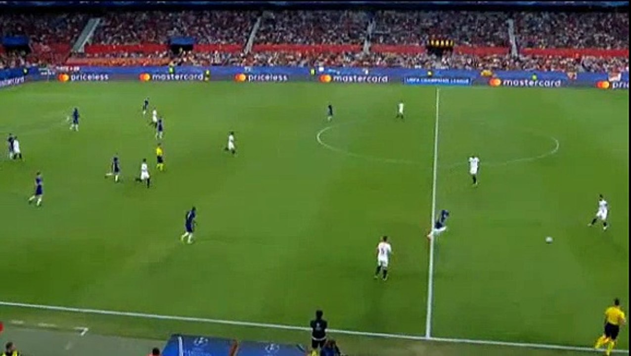 Sevilla 2 - 0 Maribor 26/09/2017 Wissam Ben Yedder Super Goal 38' HD Full Screen Champions League .