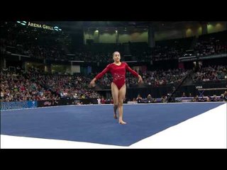 Jordyn Wieber - Floor - 2012 Kellogg's Pacific Rim Championships